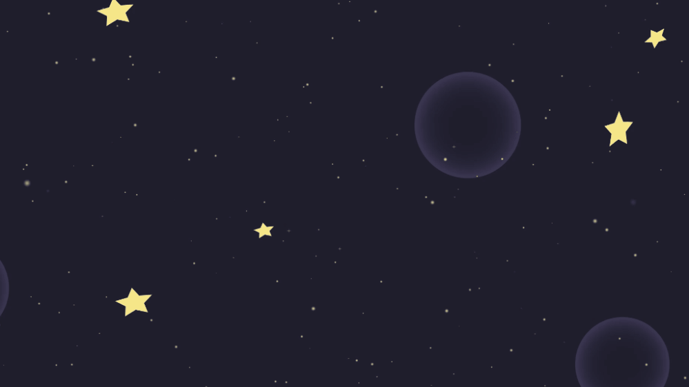 vtuber background-starry sky