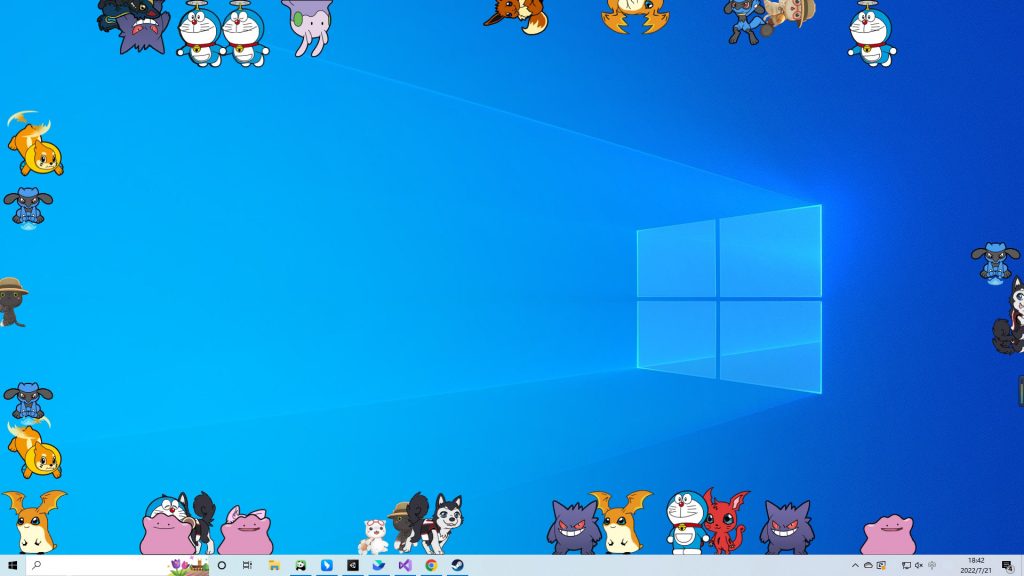 Pixel shimeji desktop. Shimeji PC. Шимеджи БЕНДИ. Питомец на рабочий стол Windows 10 Shimeji.