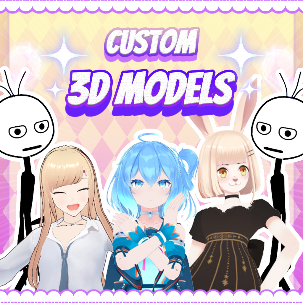3D Avatar Model - Custom Made Design