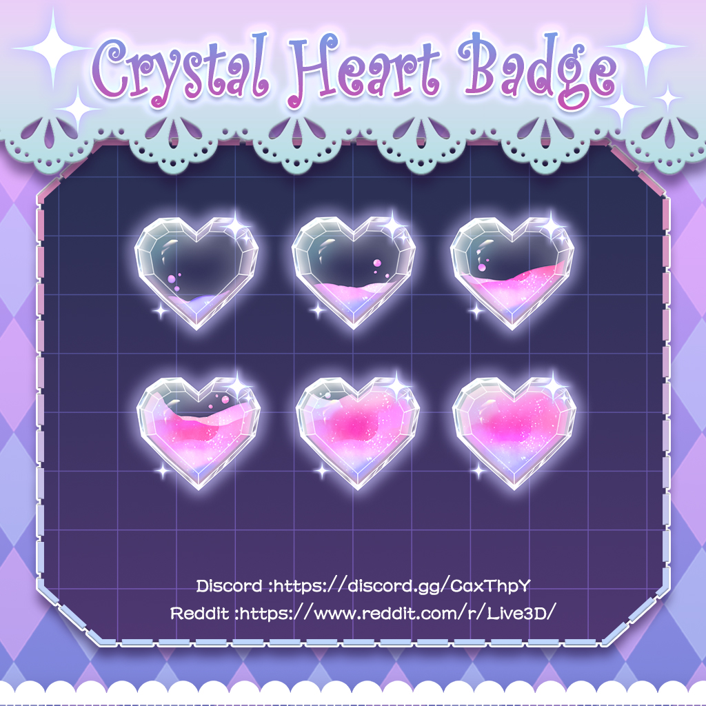 Crystal - badges