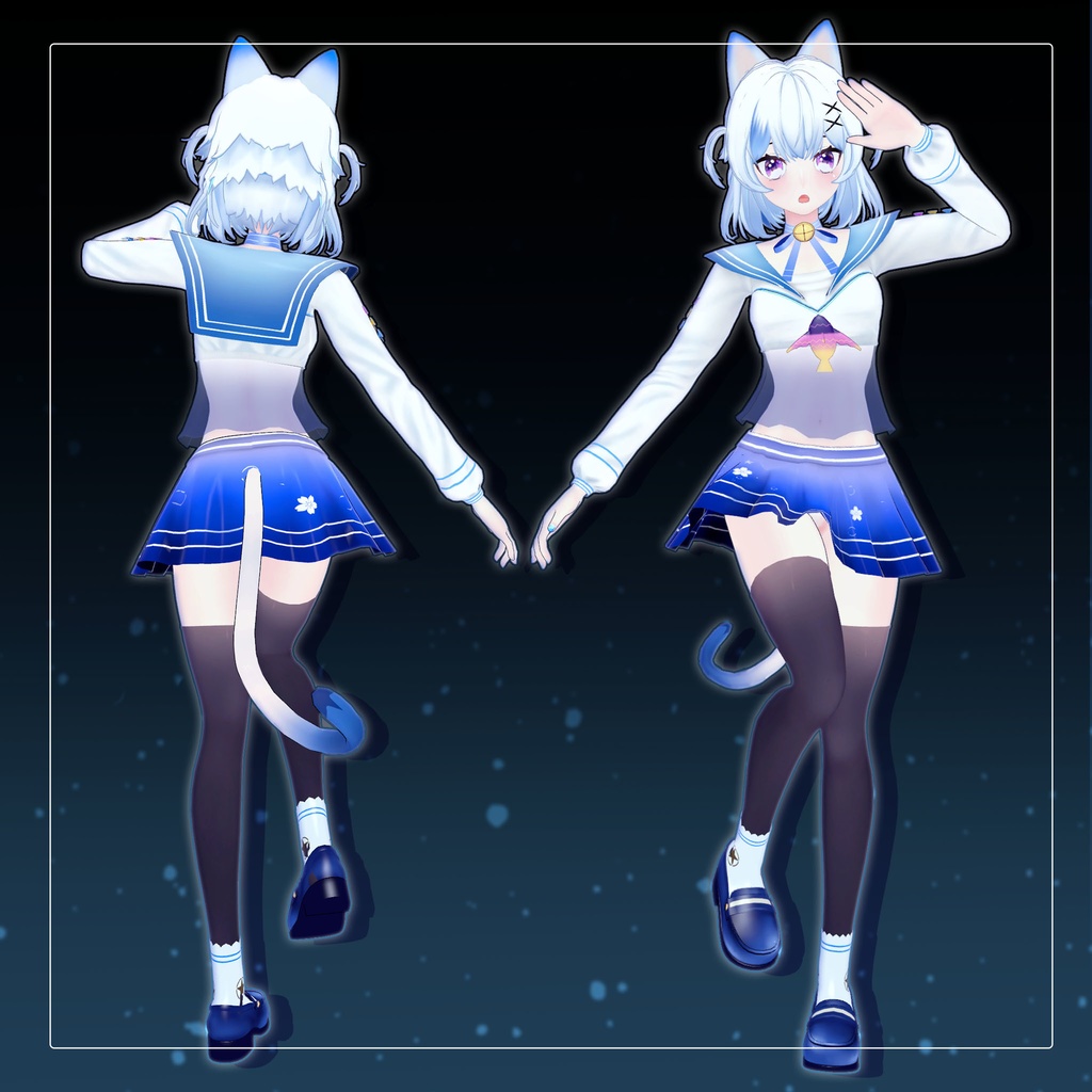 Vtuber Model for Commercial use Vtuber Commission Custom -  Portugal