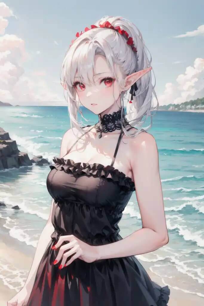 water elf  Character creator, Anime, Character