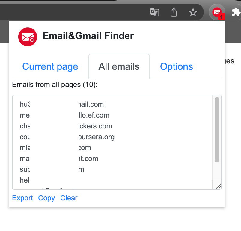 TIktok email finder