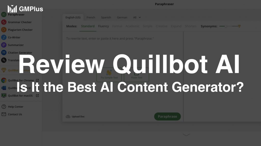 Review: QuillBot AI - How to be Co-writer?