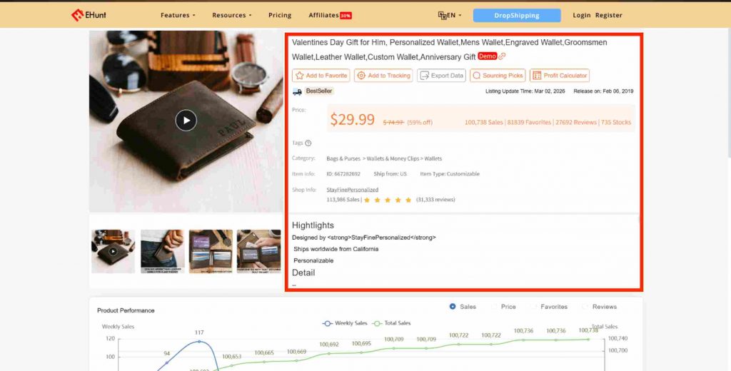 product research tool 