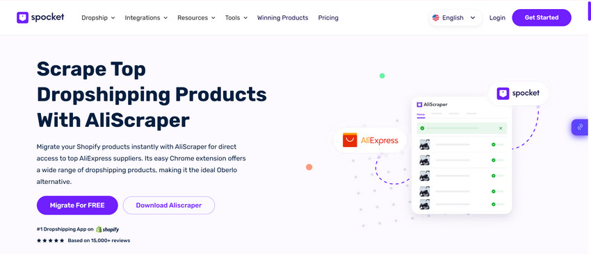 aliscraper dropshipping extension