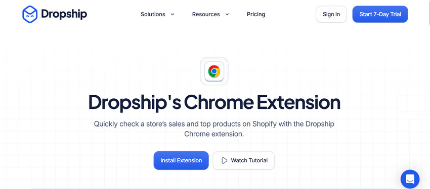 dropship chrome extension