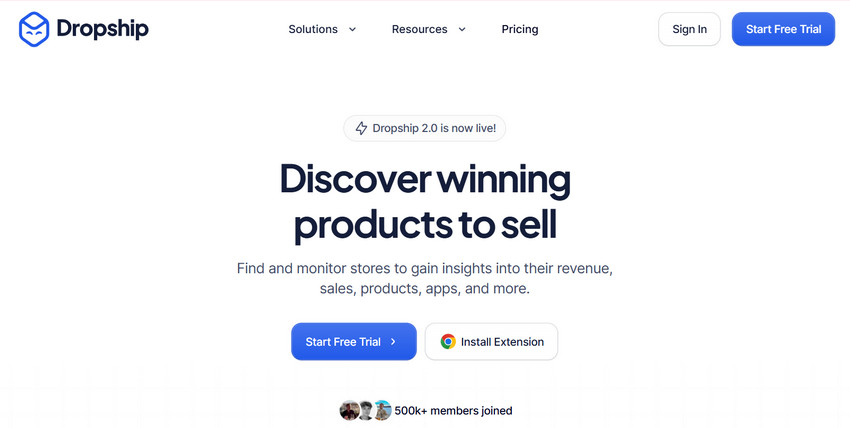 dropshipio research tool