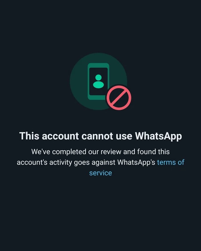 Resolve “This Account Cannot Use WhatsApp” in 1 Minute
