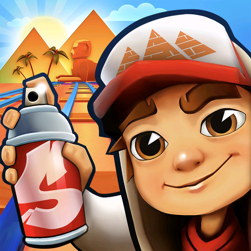 the most downloaded games - subway surfers