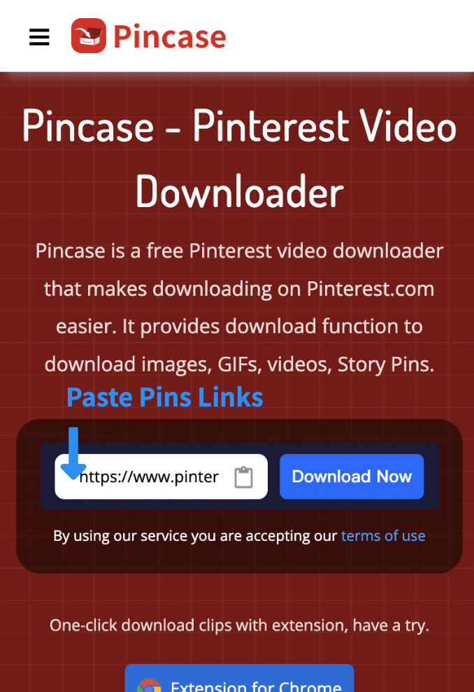 pinterest video downloader apk