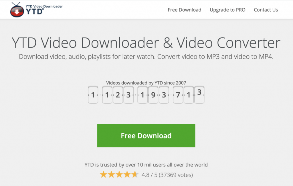 YTD Video Downloader & Video Converter