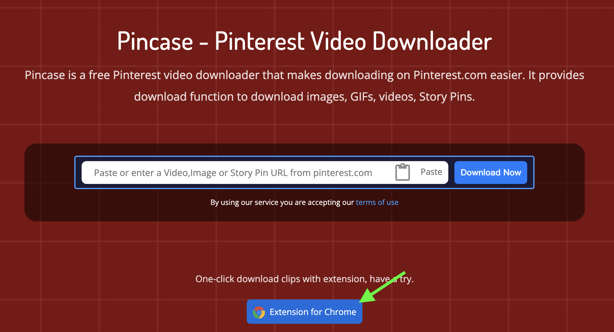 How to use the Pincase browser extension? 