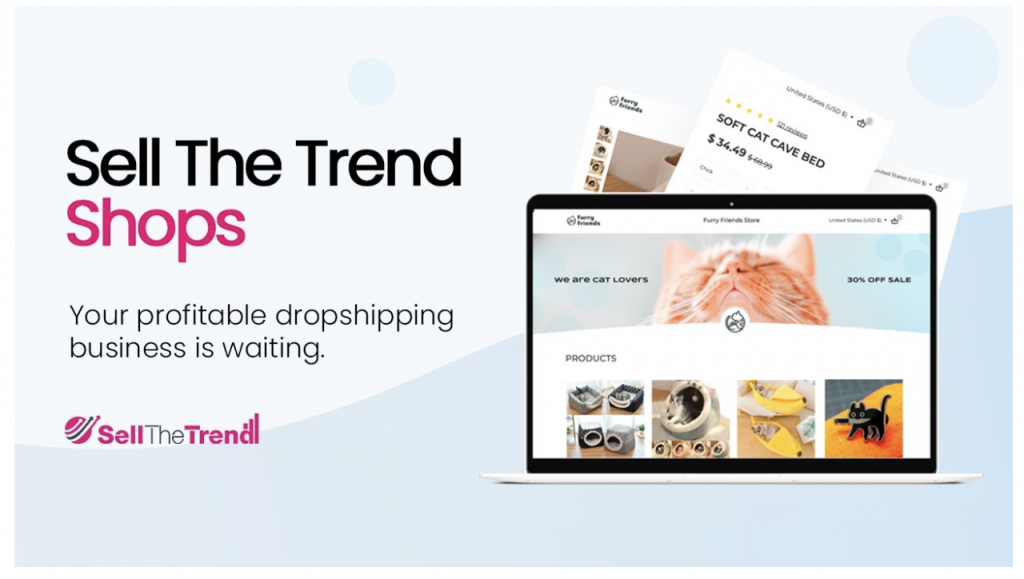 New Feature: Sell The Trend Shops
