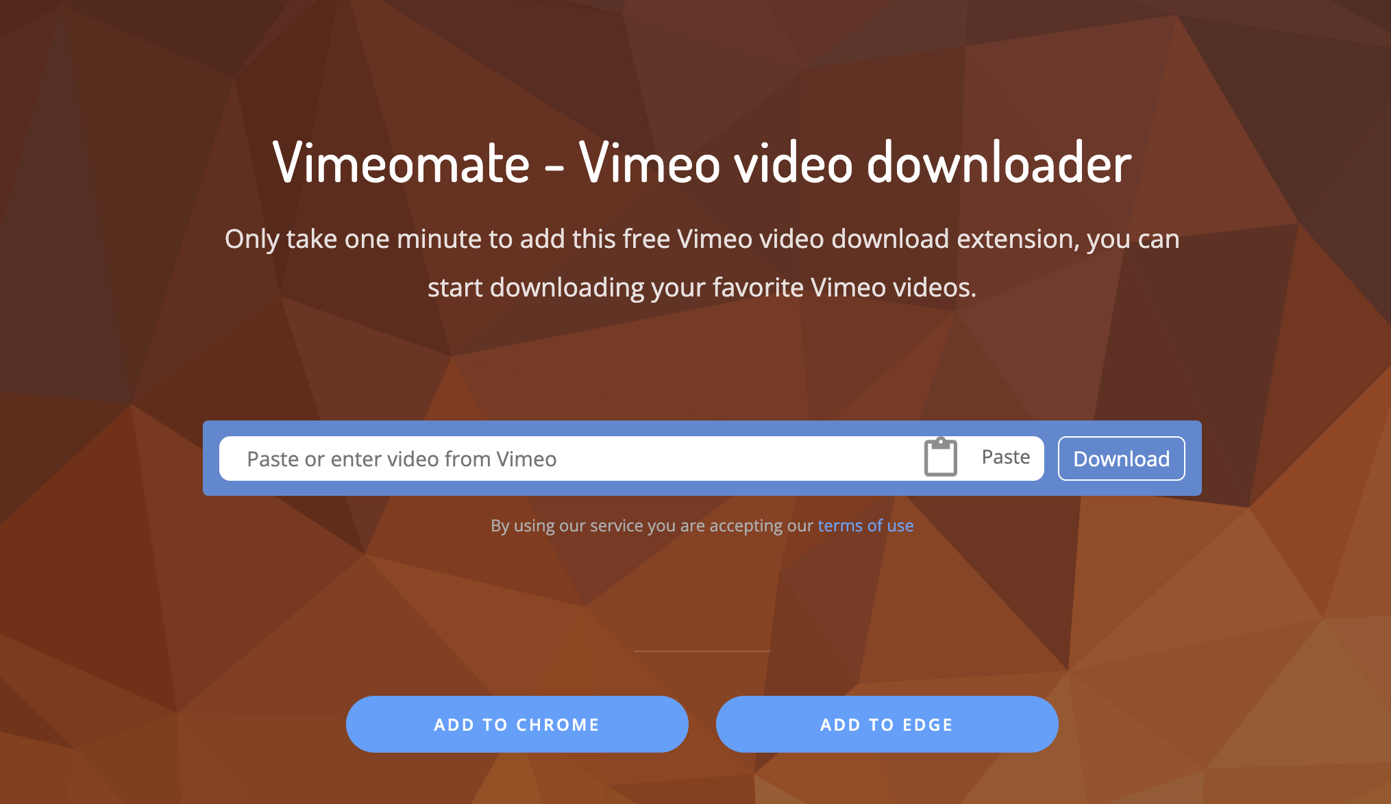 Vimeomate - Vimeo video downloader