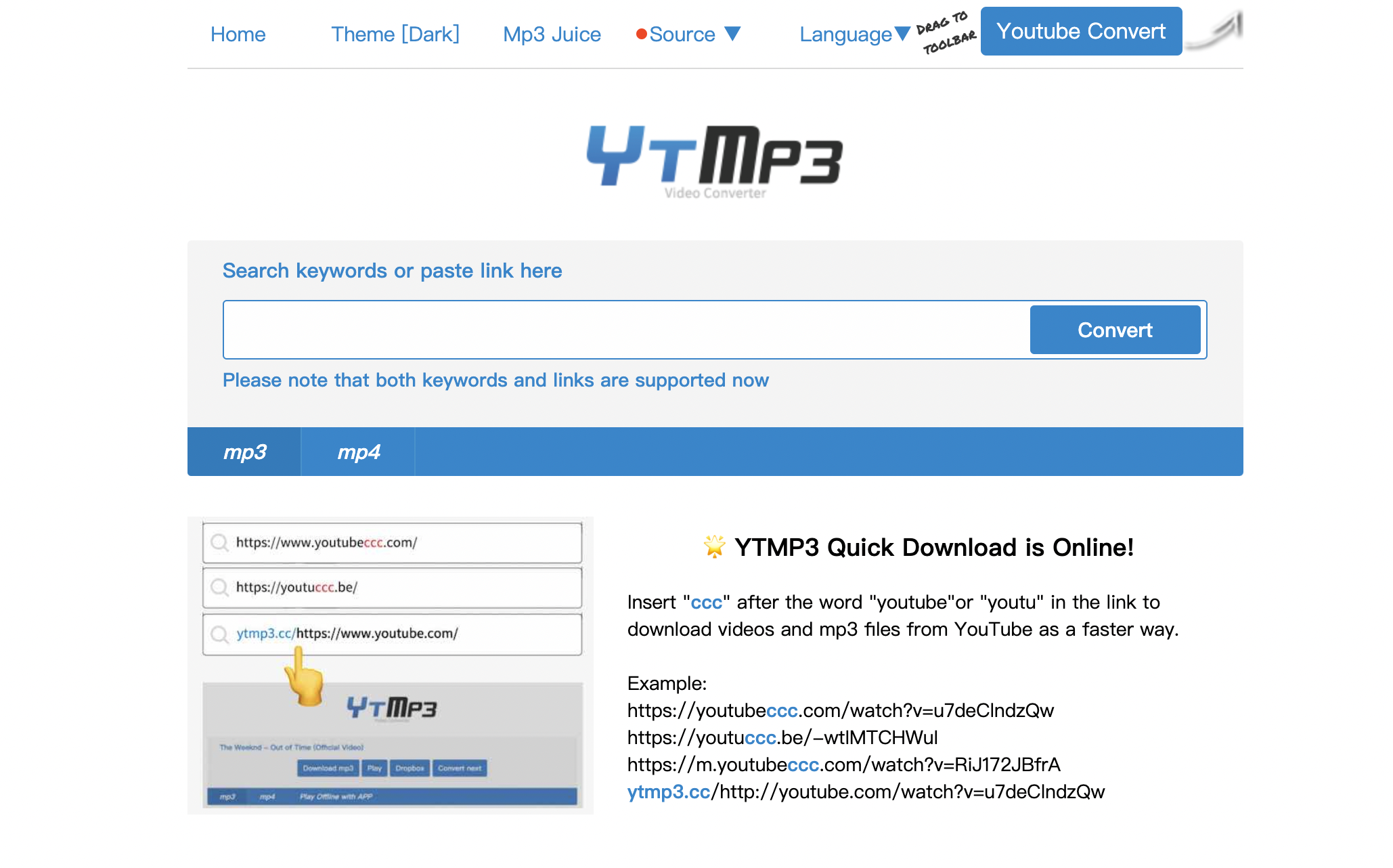 YouTube to Mp3 Music Converter - YTMP3