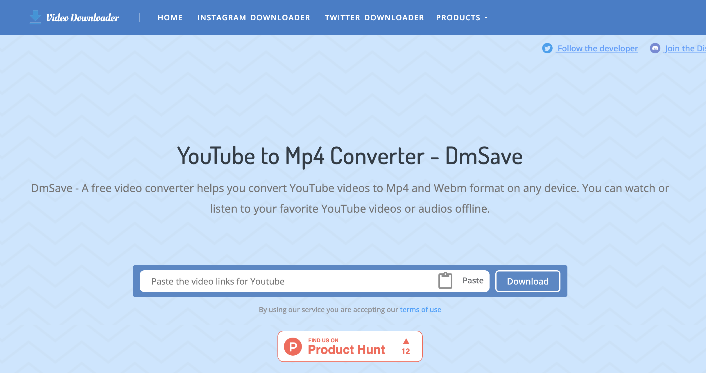 YouTube to Mp4 Converter - DmSave