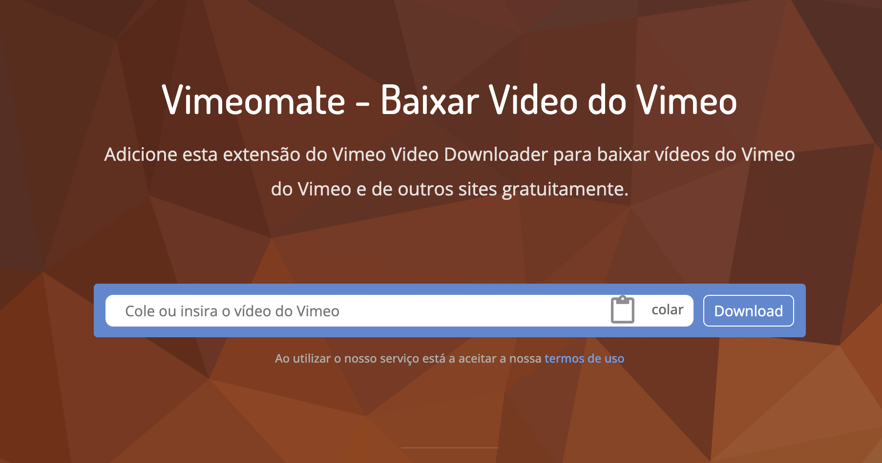 Vimeomate - O melhor descarregador de vídeo Vimeo Online