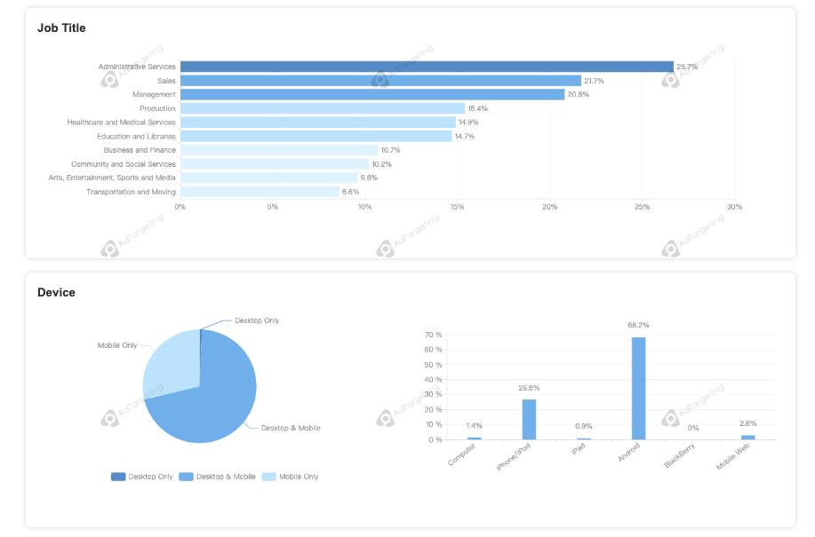 AdTargeting - Audience detail of interest 2