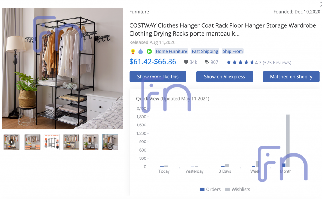 Costway clothes Hanger - FindNiche