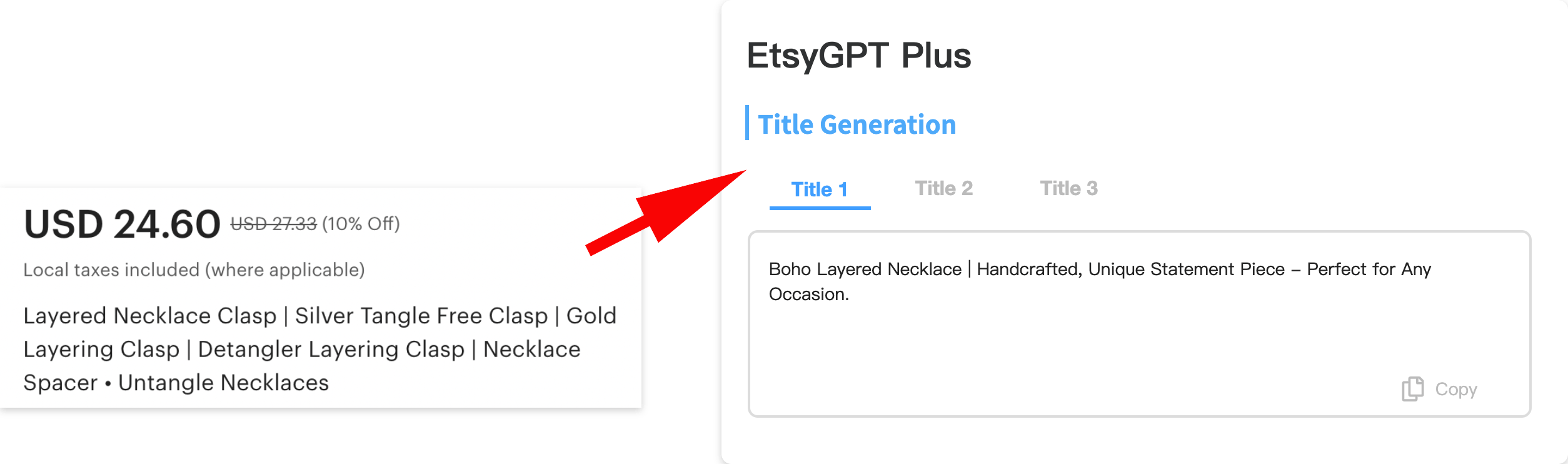 Generate Etsy Listings With Reference To Competitors