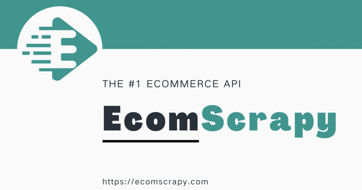 Official Data API EcomScrapy Official data api ecomscrapy