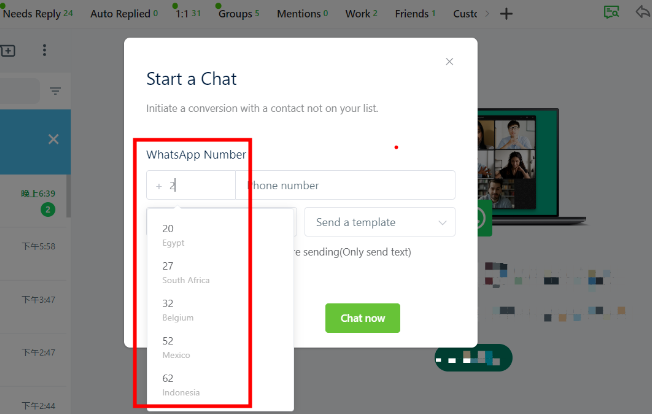 Easily send WhatsApp Messages without Saving Contact with WAPlus Extension 