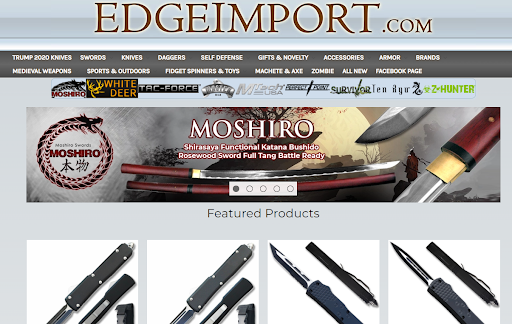 Top knife wholesale dropshippers -   Edgework Imports