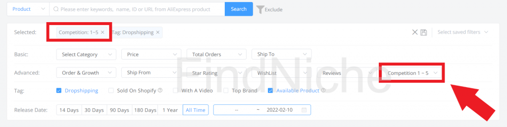 Low Competition Niche With High Profit-AliExpress Database