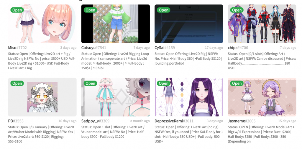 4 Best VTuber Commissions in 2023（3D,2D,Avatar&Overlay）