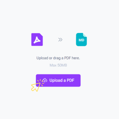 Step1: Upload Your PDF