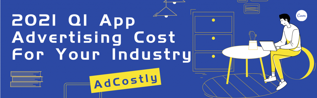 2021 Q1 App Advertising Cost For Your Industry-banner
