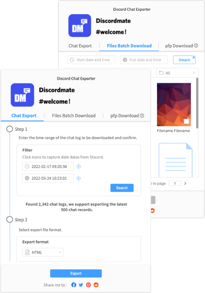 Discord Chat Exporter - Discordmate