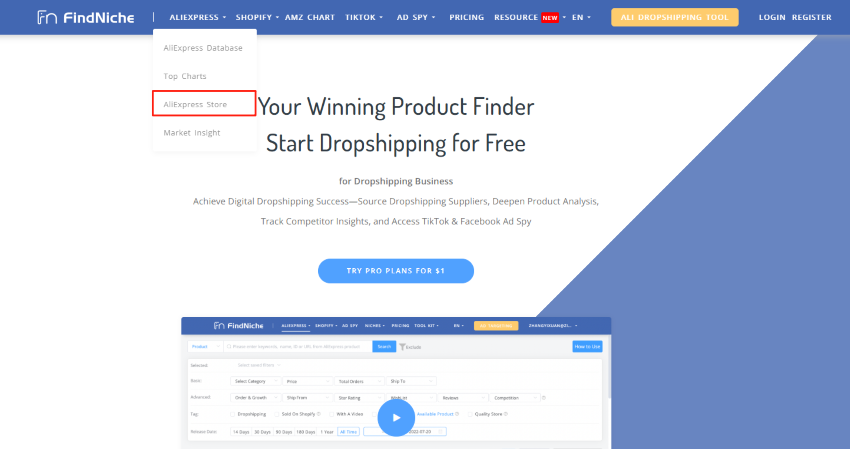 FindNiche - Best suppliers for dropshipping-1