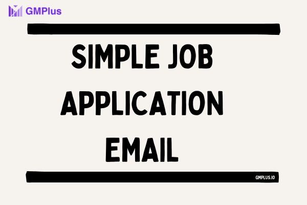 write a mail for job application ai