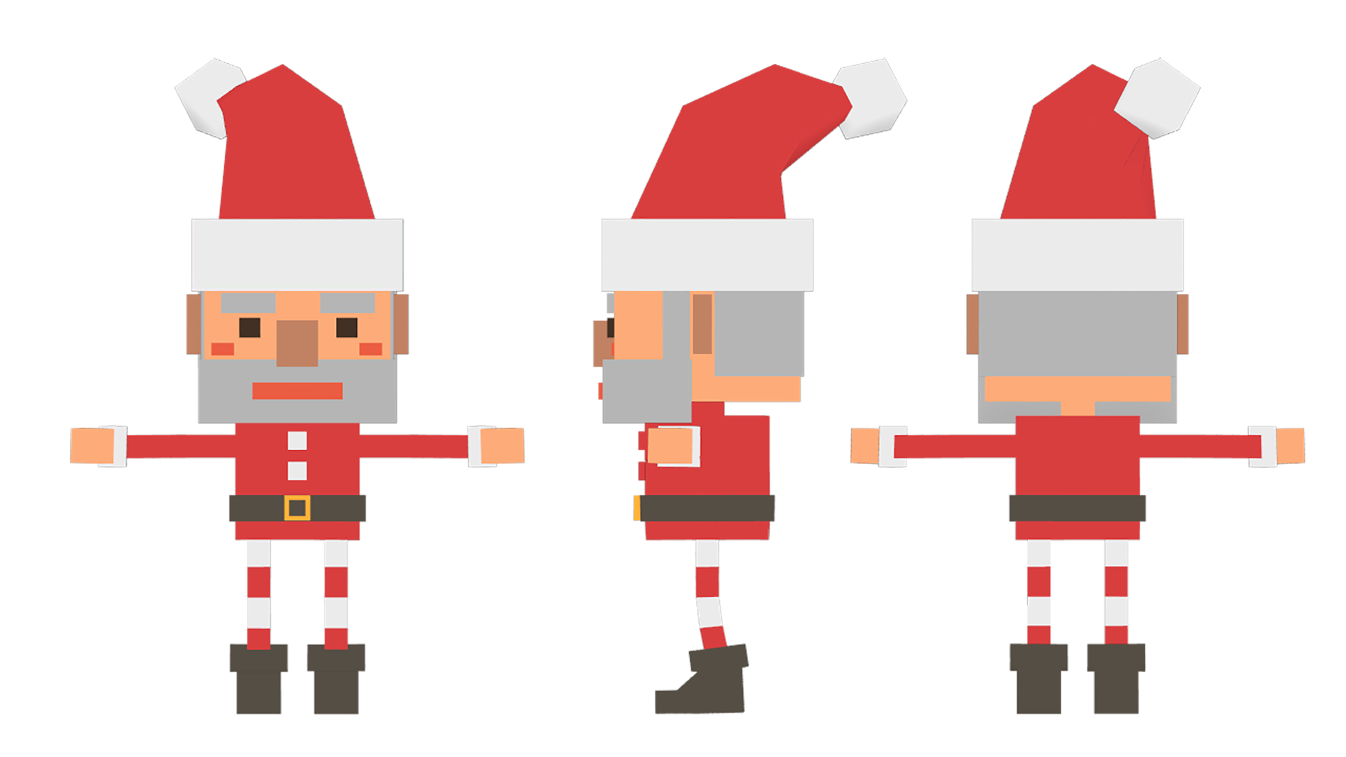 free-vtuber-model-santa-claus