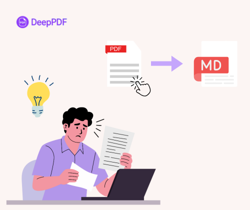 Struggles with Uneditable PDFs?  Markdown Is the Fix You Need
