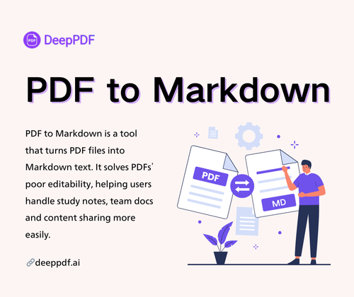 What is PDF to Markdown?