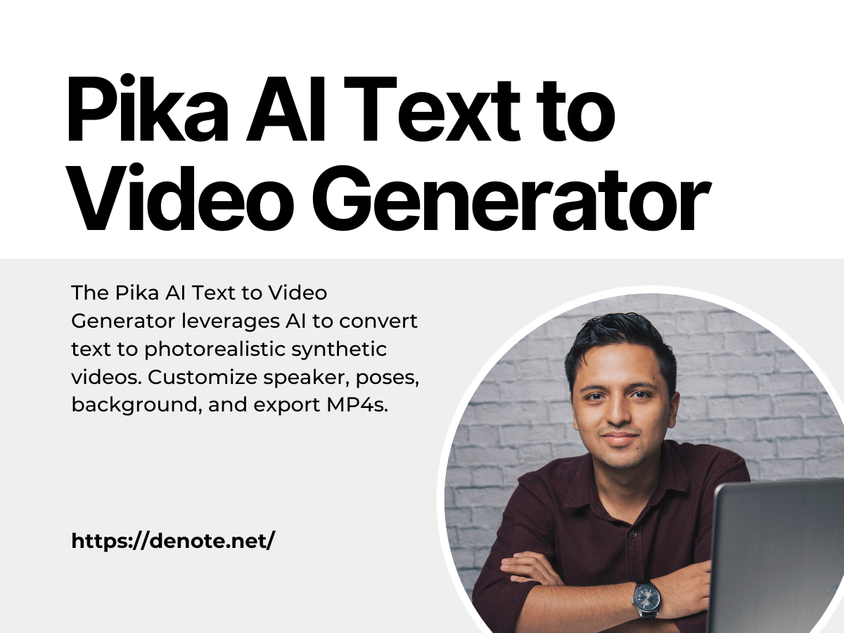 Pika AI Text to Video Generator Online Free Tool