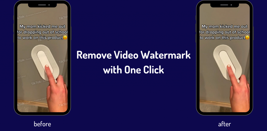 Remove Ad Videos Watermark from TikTok Ads Library - Denote