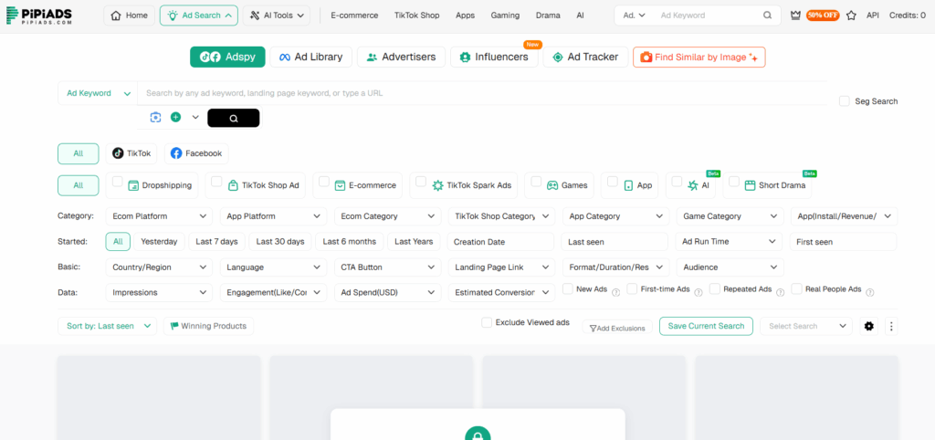 Ad Creative Library & Creative Center