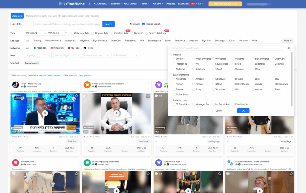Comprehensive Ad Creative Library
