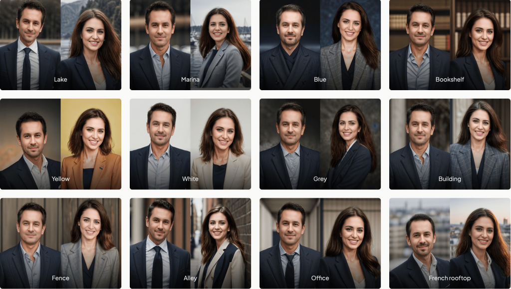 Diverse Headshot Styles for Your Brand