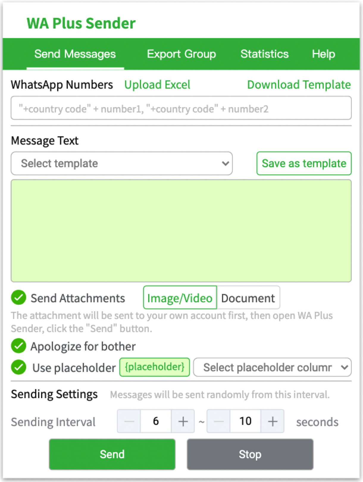 auto whatsapp message sender