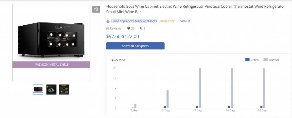 The 40 Best Dropshipping Products to Sell Right Now-Wine Fridges