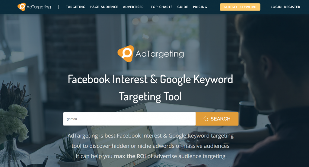 Adtargeting for Facebook