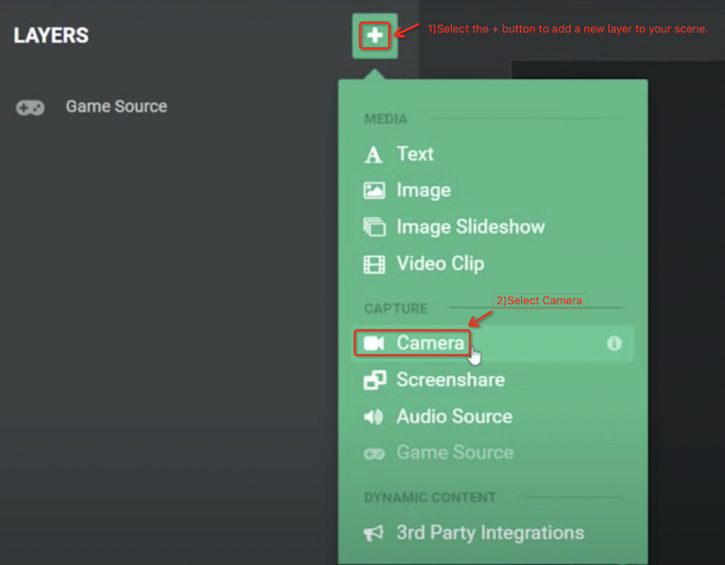 Lightstream Virtual Effects for VTuber