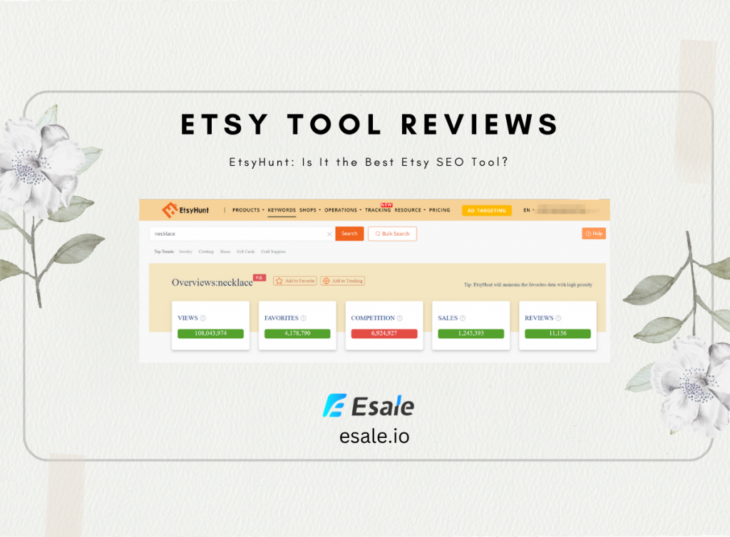 EtsyHunt Review: Is It the Best Etsy SEO Tool