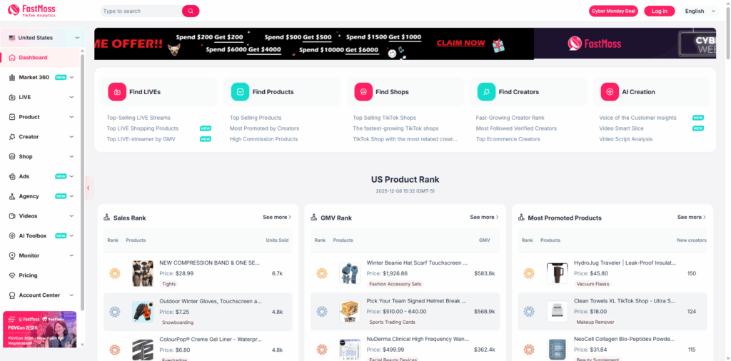 TikTok-centric insights