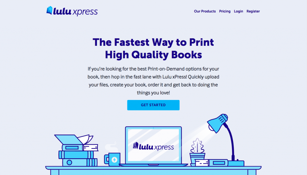Print-on-demand company -- Lulu Xpress